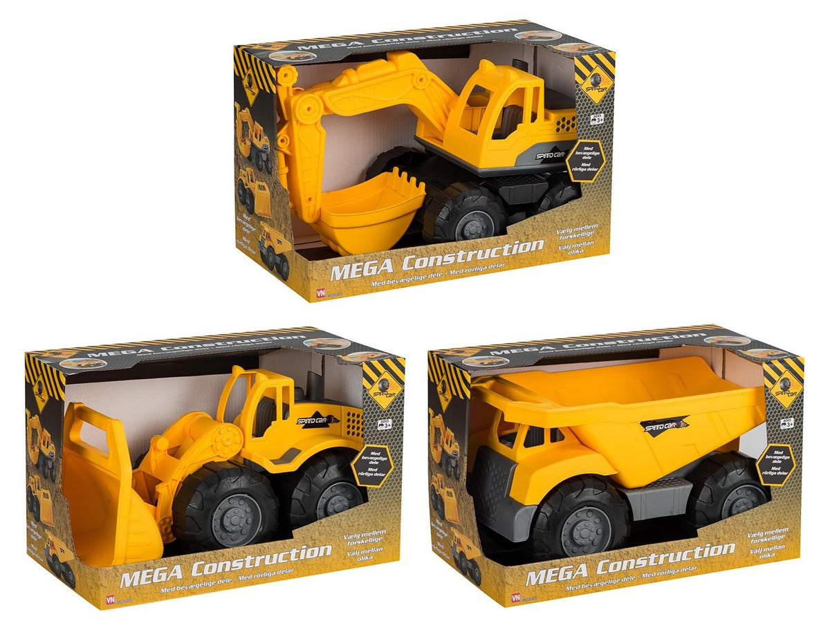 MEGA TRUCK 38 CM ASS