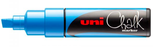LIGHT BLUE UNI CHALK MARKER PWE-8