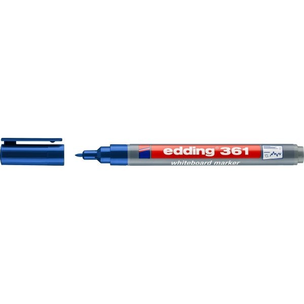 edding 361 Board Marker – Blå Whiteboardmarker 705006-003
