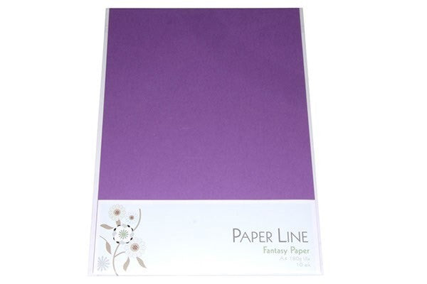 PAPER LINE 180G A4 KARTON LILLA