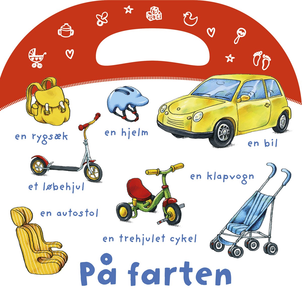 PÅ FARTEN PAPBOG M. HÅNDTAG