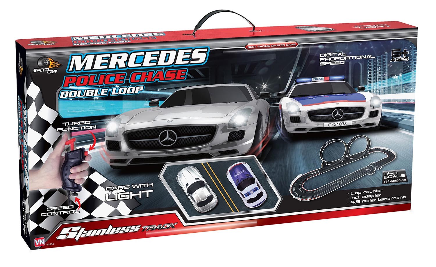 RACERBANE MERCEDES 2 LOOP 41504
