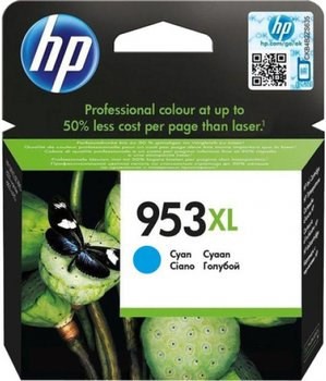 HP 953 XL BLÅ FARVE ORIGINAL