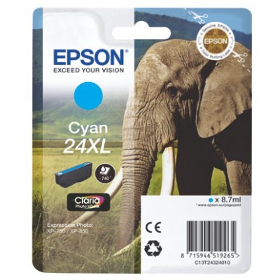 EPSON 24 XL BLÅ ORIGINAL