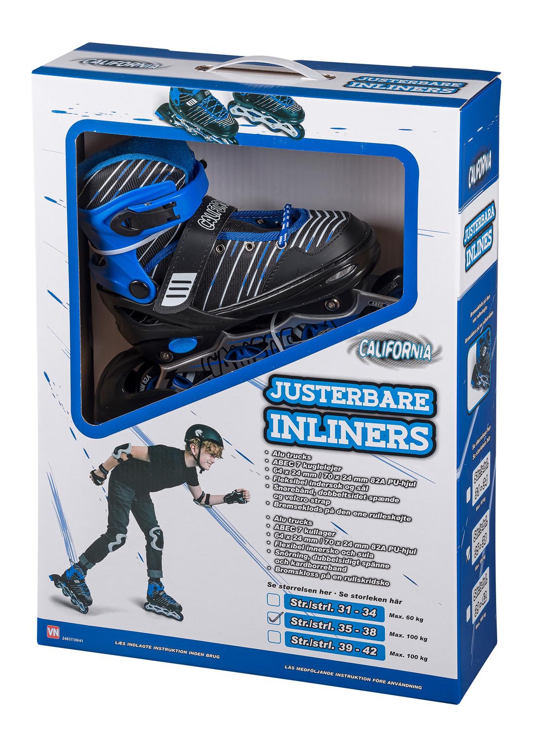 INLINE ALU DRENG 39-42 24641