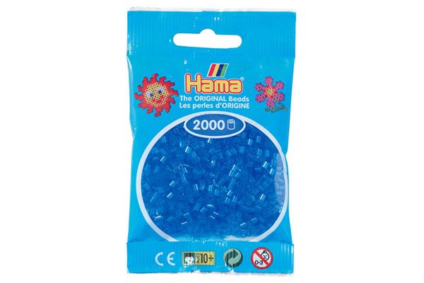 HAMA MINI TRANSPERANT BLÅ 501-15