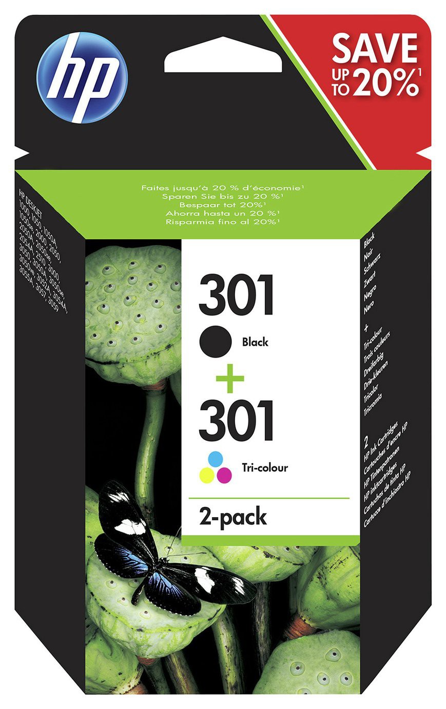HP 301 SAMPAK ORIGINAL