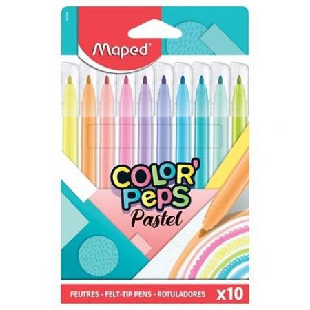 MAPED PASTEL TUSCH 10 STK.