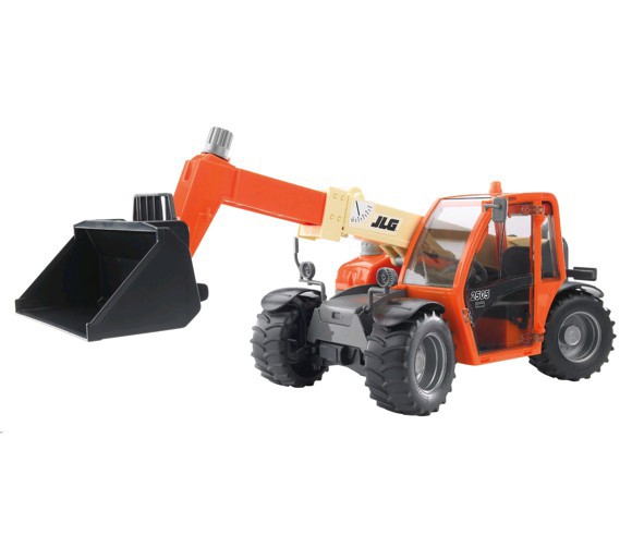 BRUDER JLG 2505 TELESKOPLÆSSER RØD 1:16 2140