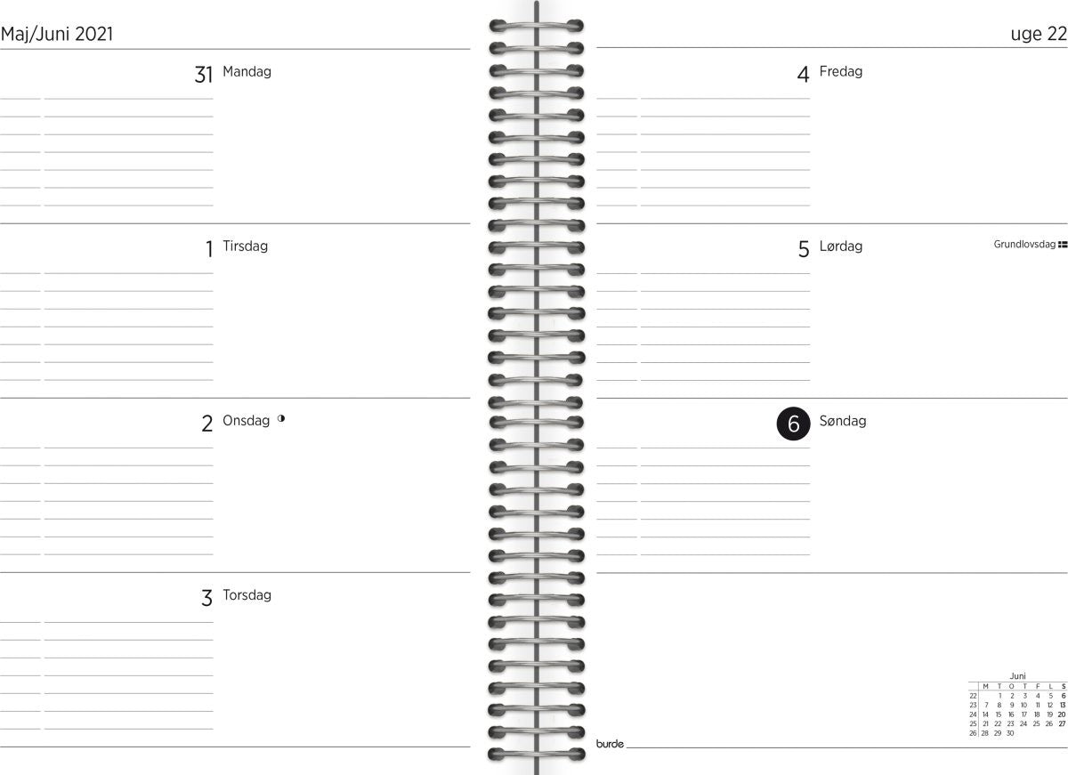 ORGANIZER OG NOTES KALENDER