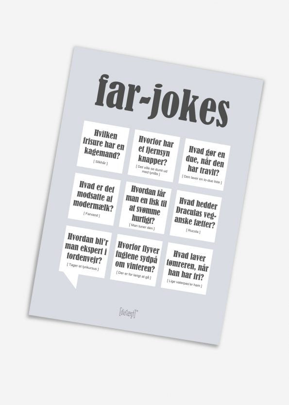 CITATPLAKAT - FAR-JOKES A5