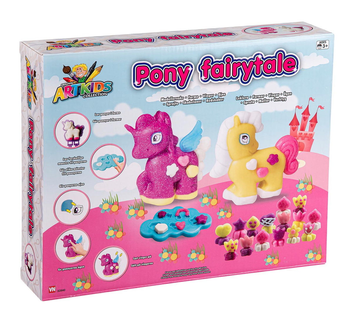 PONY MODELERVOKS INKL. FORME 32840