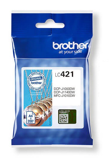 BROTHER LC 421 SORT ORIGINAL