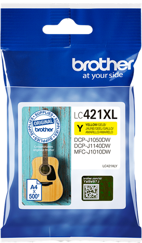 BROTHER LC 421 XL GUL ORIGINAL