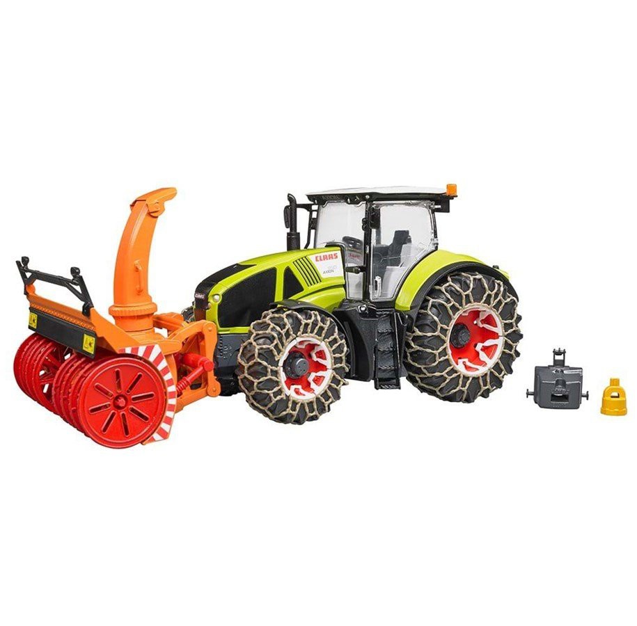 BRUDER TRAKTOR M. SNEKÆDER OG SNERYDER