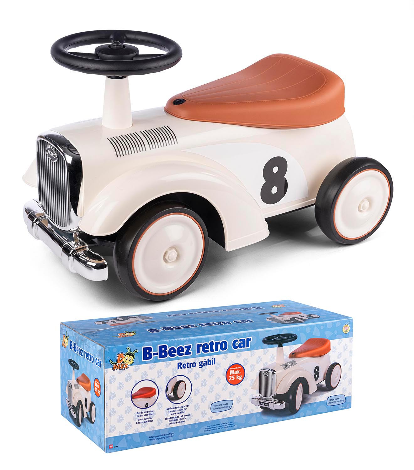 B-BEEZ RETRO GÅ-BIL 55415