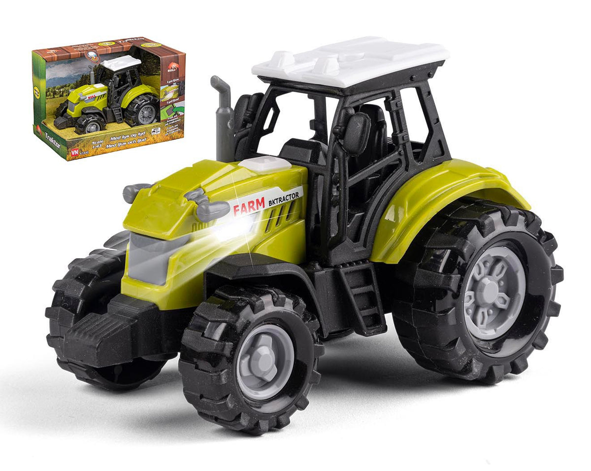 BULL TRAKTOR M. LYS OG LYD