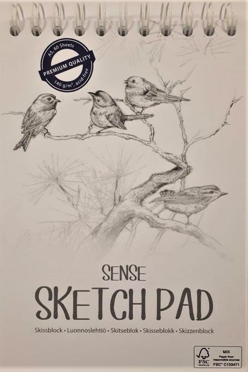 SKETCHBLOK A5 140 GR 60 BLADE 10885