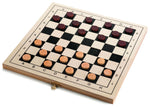 VINI 3-i-1 Skak, Dam & Backgammon i Træ – 3 Klassiske Spil 31197