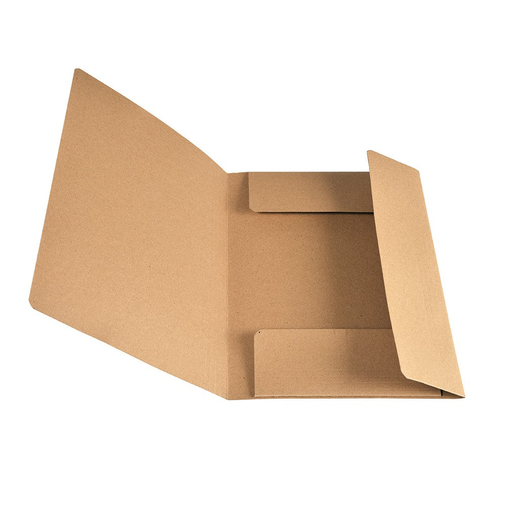 ELASTIKMAPPE PAP NATUR SORT
