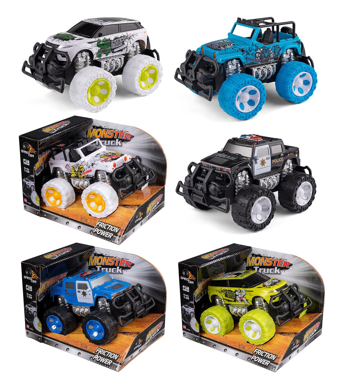 SPEED CAR MONSTER TRUCK 41660