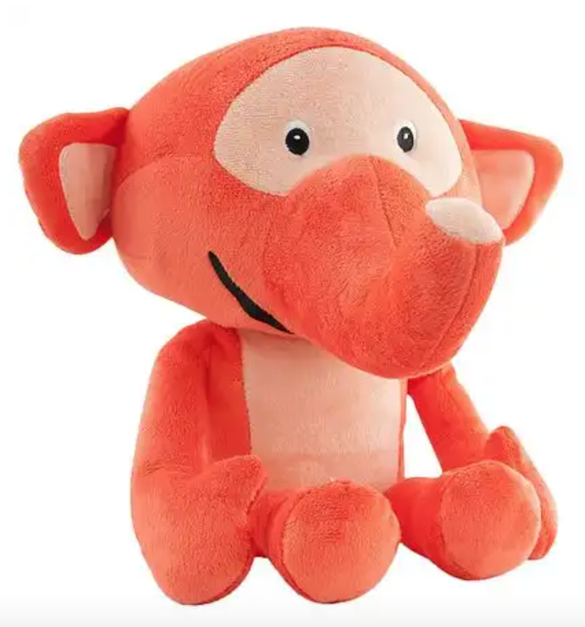 FANTORANGEN RØD 25 CM BAMSE