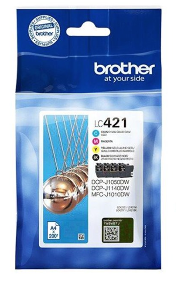 BROTHER LC 421 SAMPAK ORIGINAL
