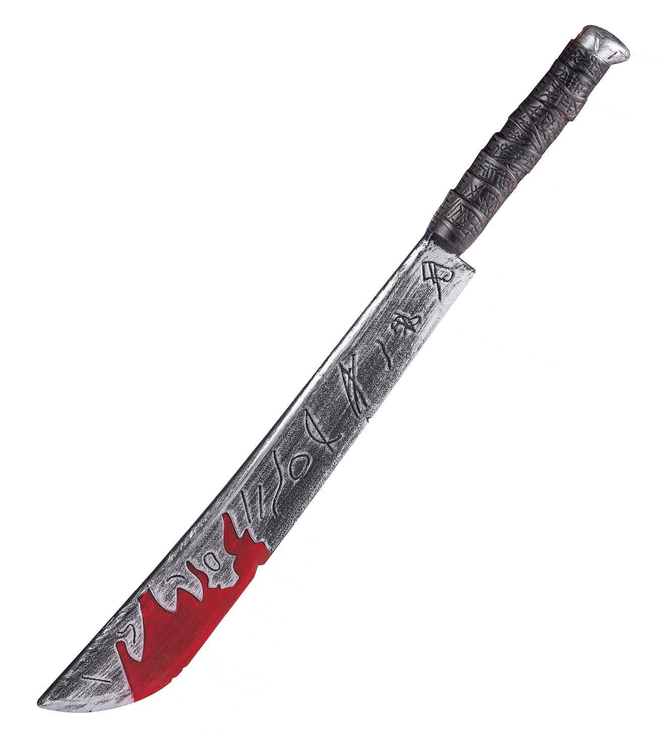 KÆMPE MACHETE M. BLOD 73CM 43726
