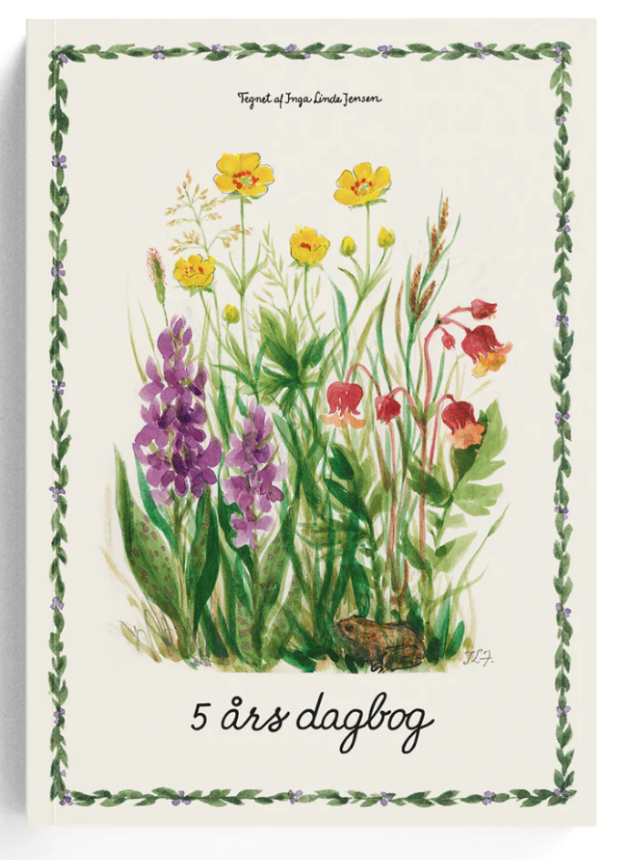 5 ÅRS DAGBOG M. TEGNINGER