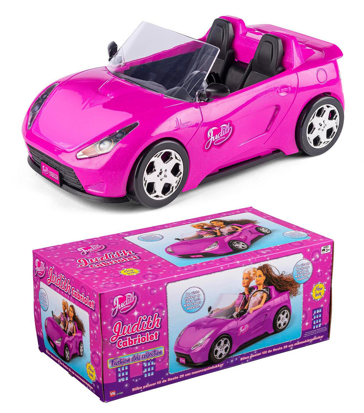 JUDITH CABRIOLET PINK 61080