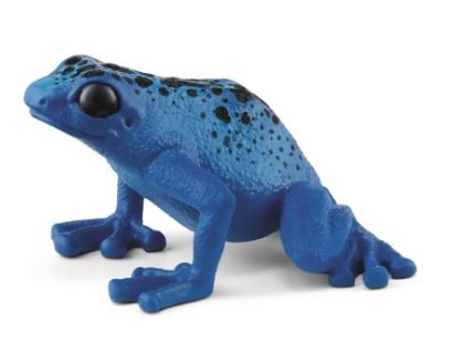 SCHLEICH BLUE POISON DART FRØ 14864