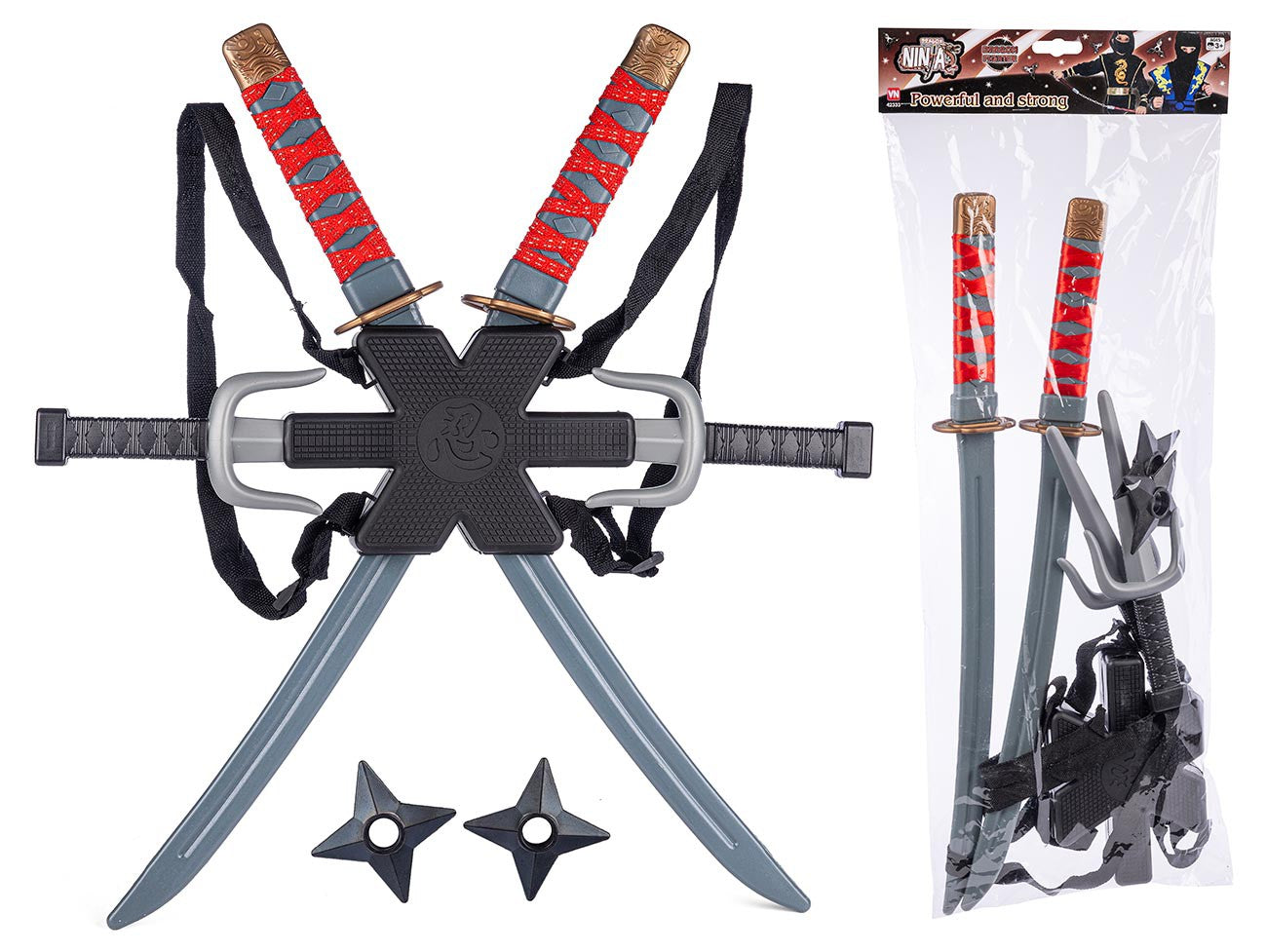 NINJASÆT M RYGHOLDER 42333