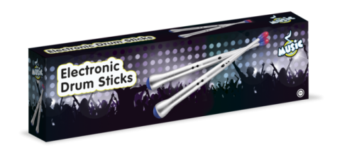 ELEKTRONISKE TROMMESTIKKER
