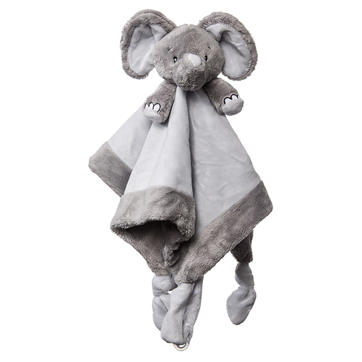 NUSSEKLUD ELEFANT GRÅ