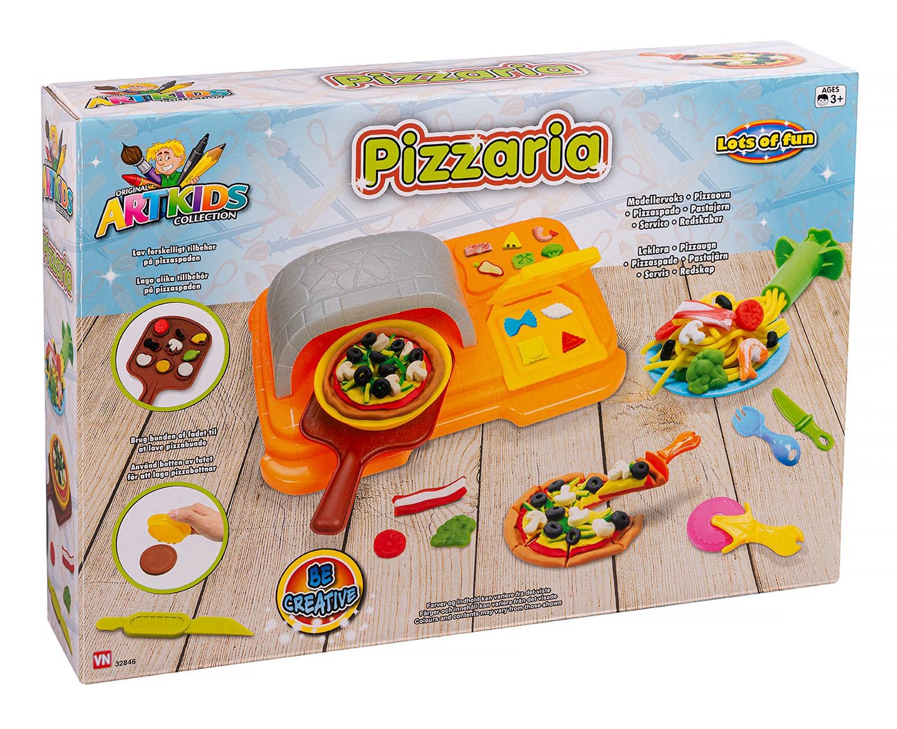 PIZZAOVN MODELLERVOKS 32846