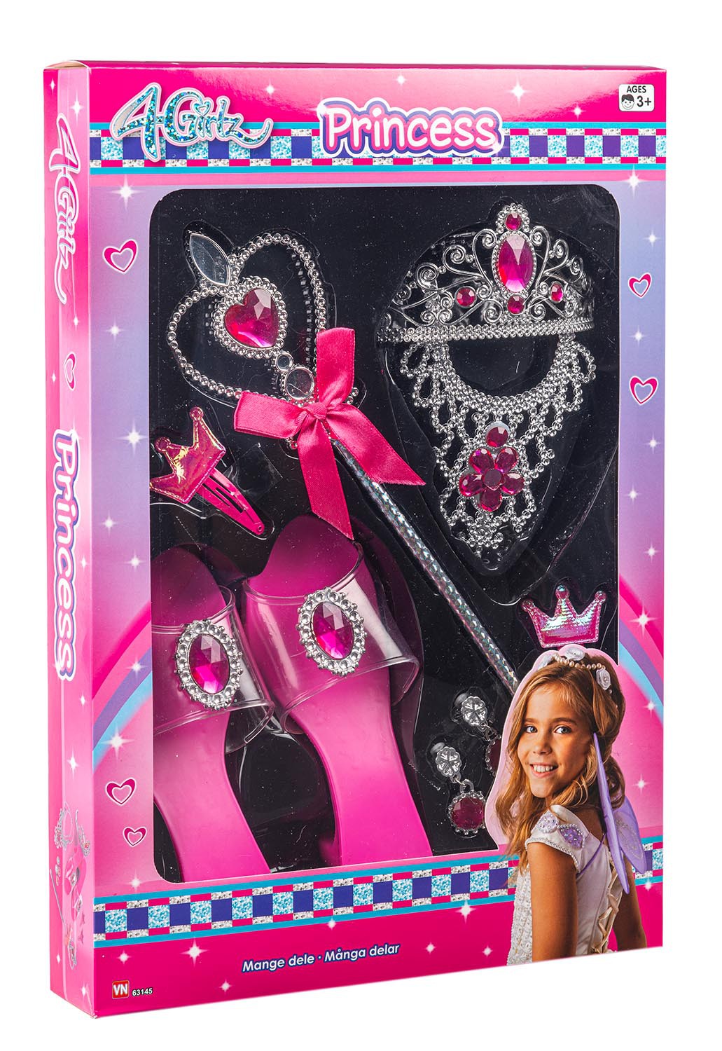 TIARA + SKO MM. 4-GIRLZ 63145