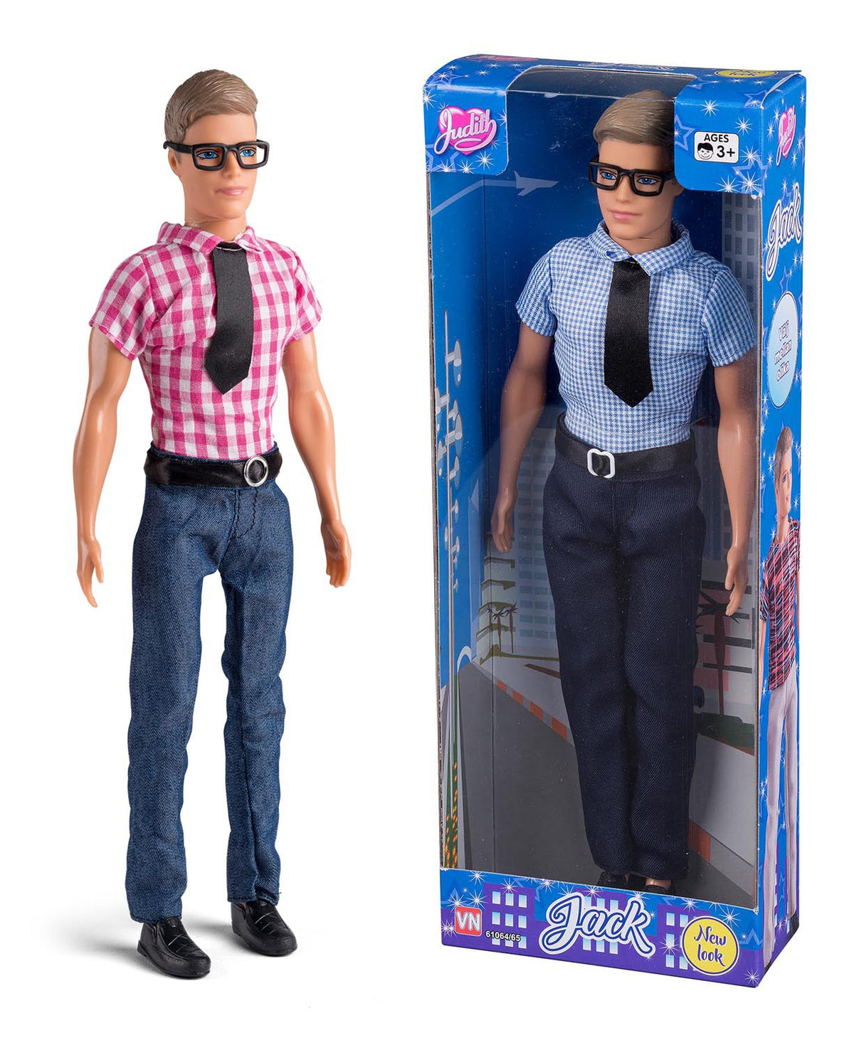 JACK DUKKE M SKJORTE & BRILLER 61065