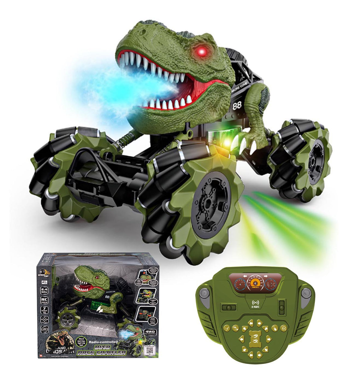 DINO STEN KRAVLER M LYS & LYD 41580