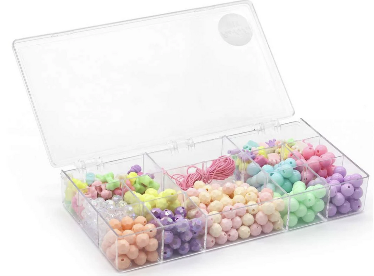 PASTEL PERLEMIX SÆT M. ELASTIKSNOR
