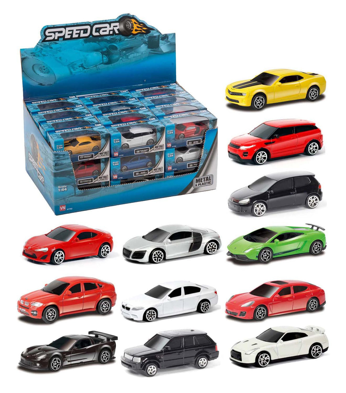 SPEED CAR MINI BILER ASS 41702