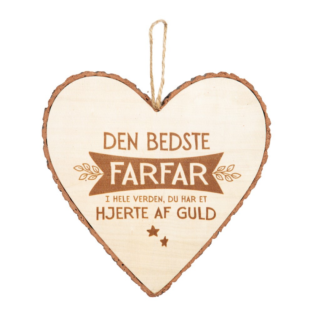 FARFAR TRÆHJERTE