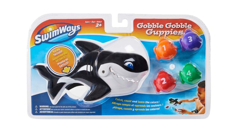 SWIMWAYS GOBBLE GOBBLE GUPPIES ORCA