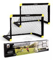 2 STK FODBOLDMÅL FOLDBARE 24406