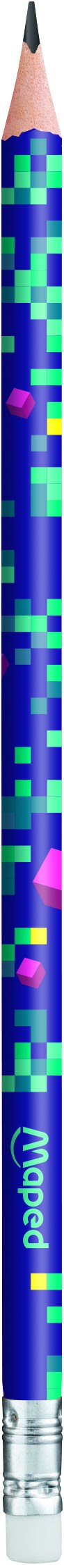 PIXEL BLYANTER 6 STK MAPED