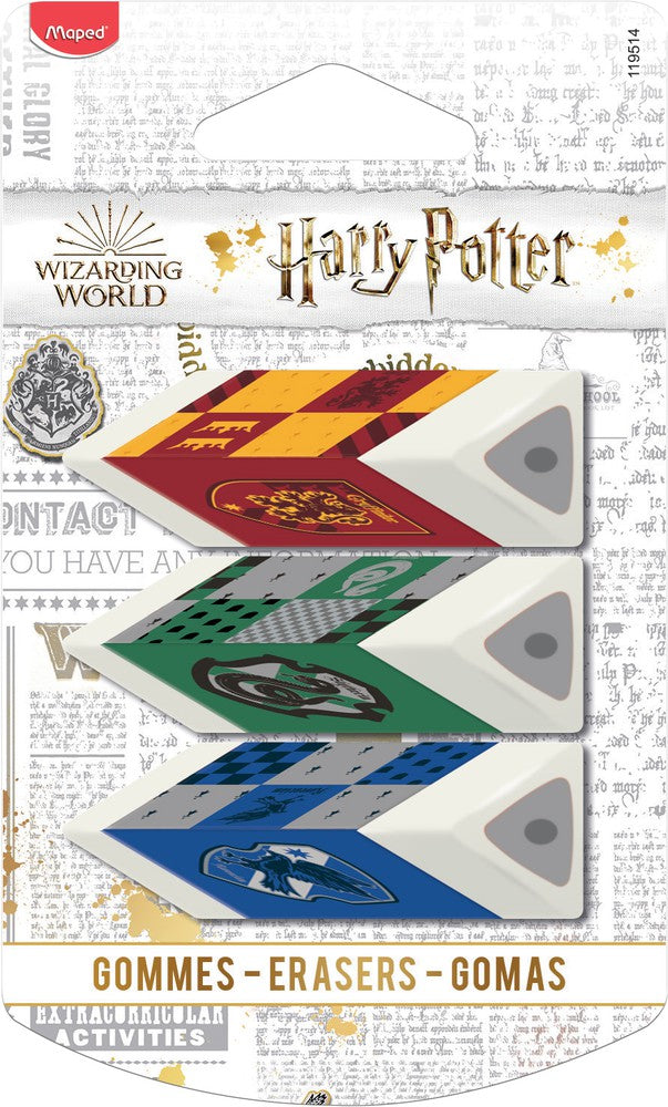 HARRY POTTER VISKELÆDER 3 STK MAPED
