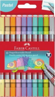 TUSSER DOBBELT TYK/TYND PASTEL 10 STK