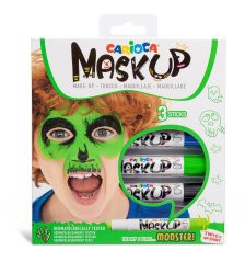 ANSIGTSMALING 3 STK MONSTER 32789