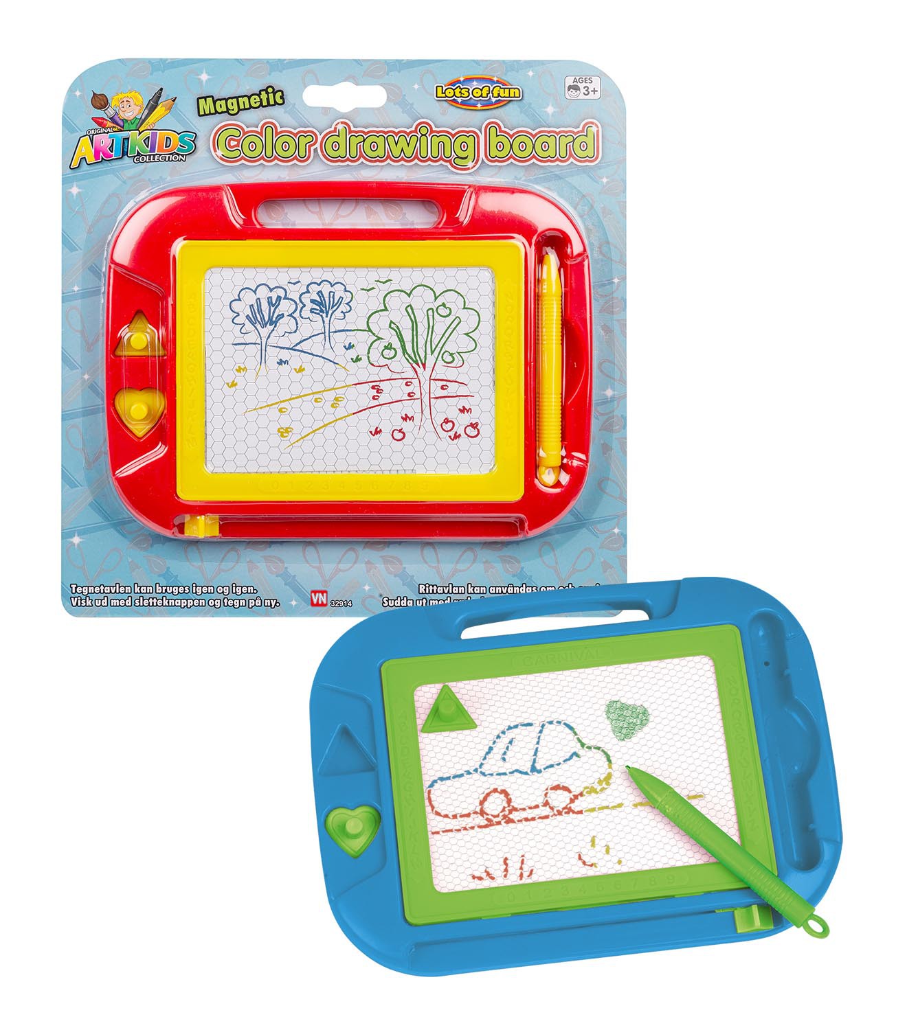 Artkids magnet farvetavle 20 cm 32914