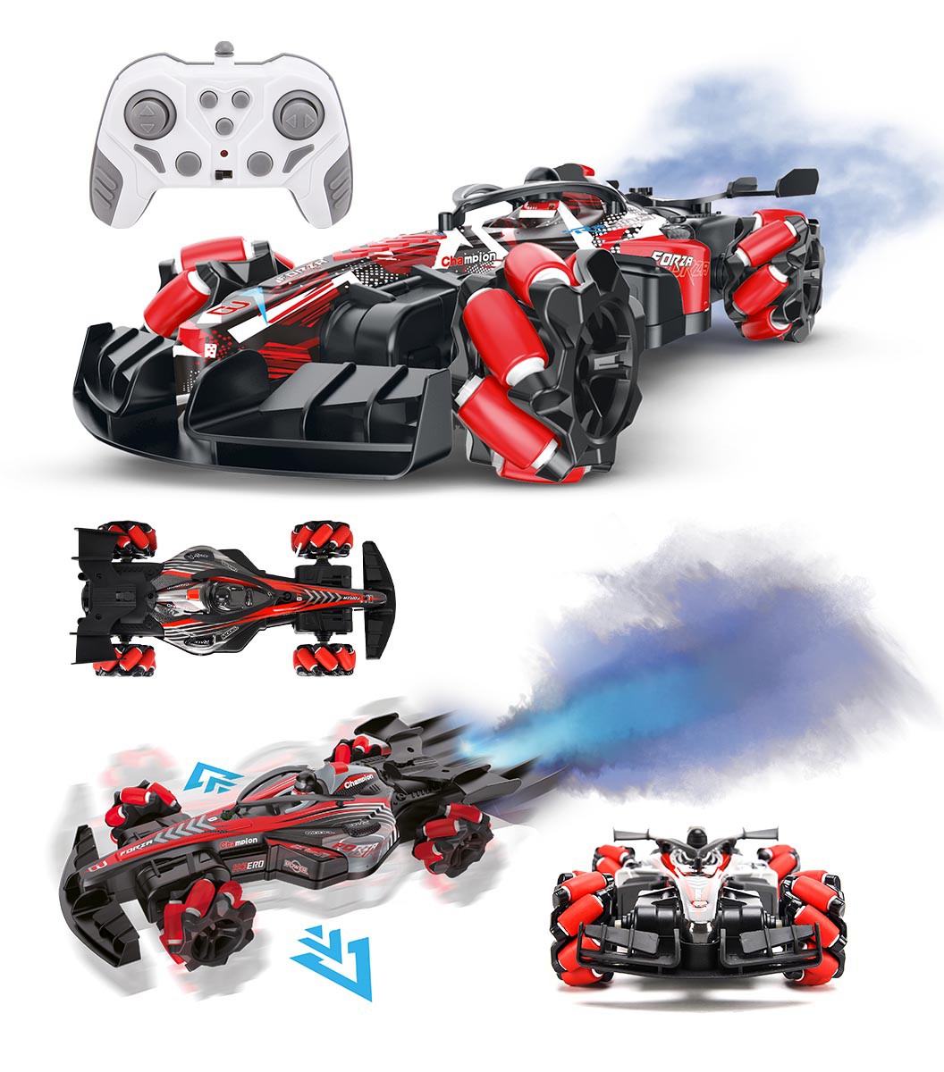 R/C FORZA FORMULA DRIFT M LYD, LYS OG DAMP 1:18 41538