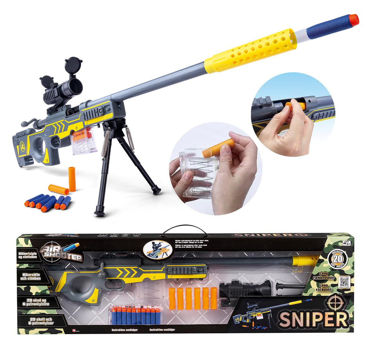 SNIPER RIFFEL m KIKKERT 82c 42110